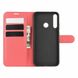 Чехол-Книжка с карманами для карт на Huawei P40 lite E - Красный фото 3