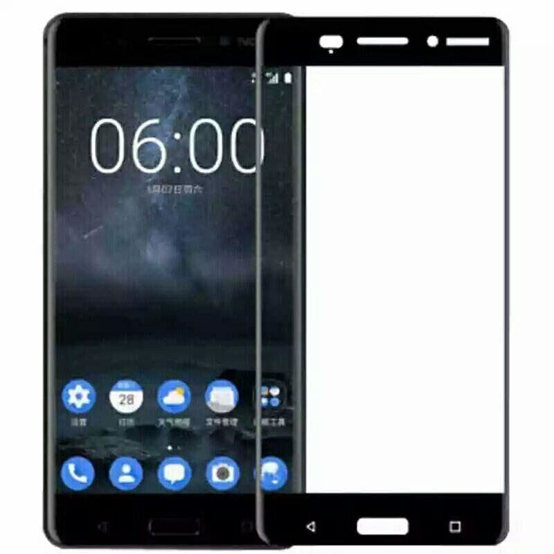 Захисне скло 2.5D на весь екран для Nokia 5 - Чорний фото 1