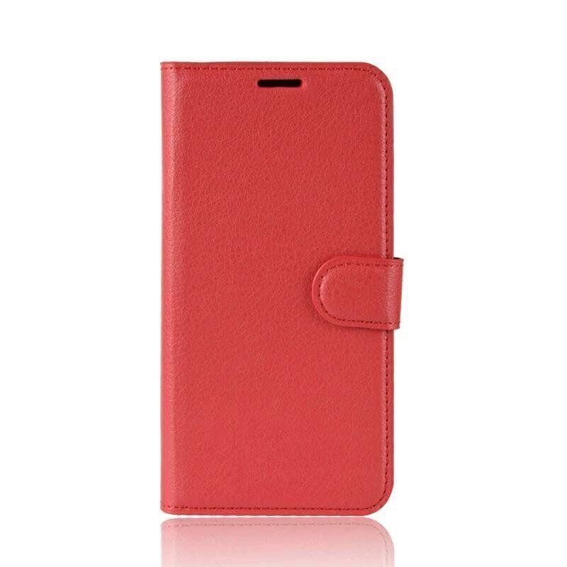 Чехол-Книжка с карманами для карт на Nokia 4.2 - Красный фото 6