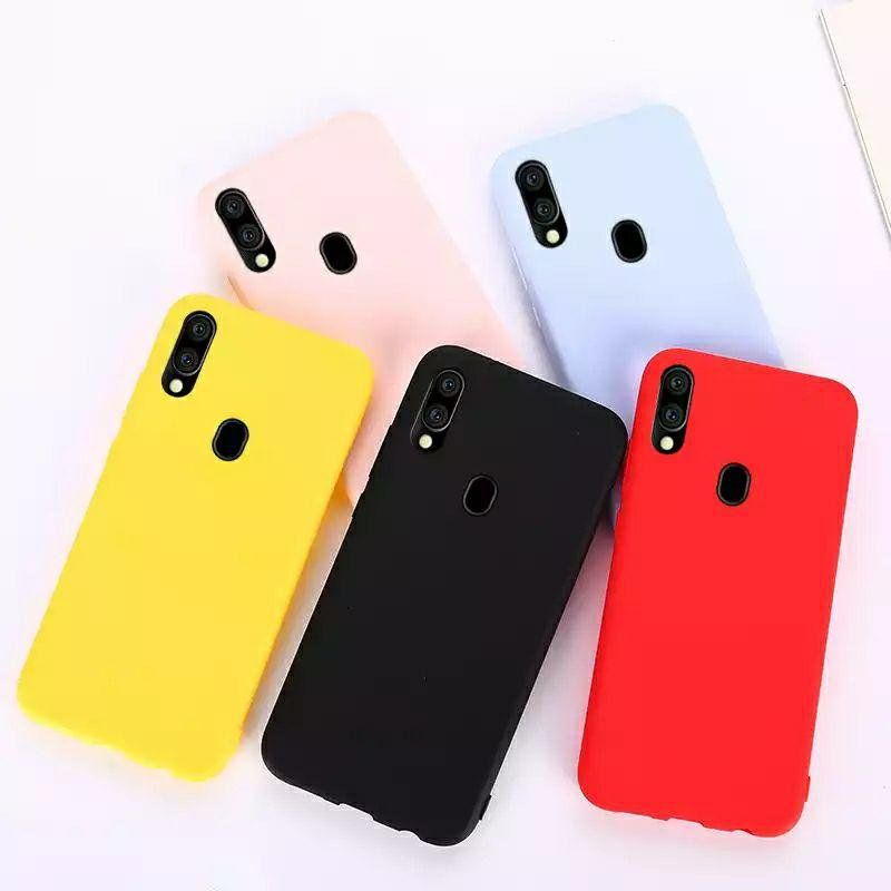 Чехол Candy Silicone для Samsung Galaxy M20 - Синий фото 6