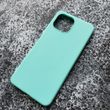 Чохол Candy Silicone для Xiaomi Mi 11 lite колір Бірюзовий