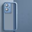 М'який силіконовий чохол зі склом на камеру для Xiaomi Redmi Note 13 Pro Plus колір Синій