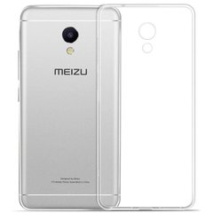 Прозрачный Силиконовый чехол TPU для Meizu M3 Max - Прозрачный фото 1