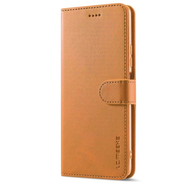 Чохол книжка iMeeke для Xiaomi Redmi Note 11 4G / 11s / Note 12s - Світло-коричневий фото 5