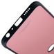 Силиконовый чехол со Стеклянной крышкой для Huawei Honor 9 lite - Розовый фото 2