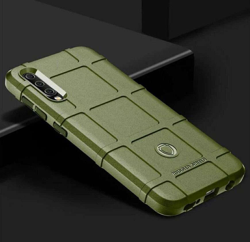 Чехол бампер Armor для Samsung Galaxy A30s / A50 / A50s - Зелёный фото 2
