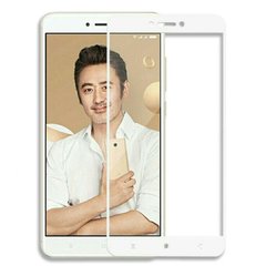 Защитное стекло 2.5D на весь экран для Xiaomi Redmi 4X / 5A / Go - Белый фото 1