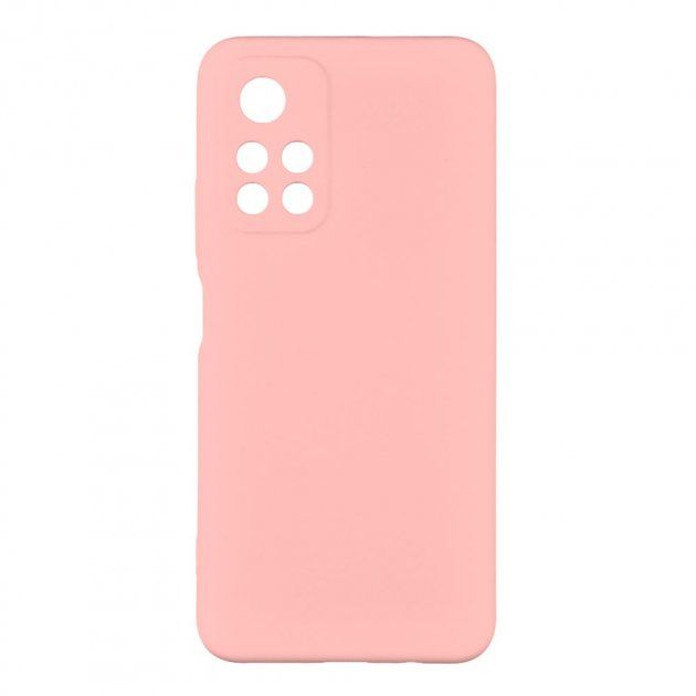 Чехол Candy Silicone для Xiaomi Redmi Note 11 5G / Poco M4 Pro 5G - Розовый фото 1