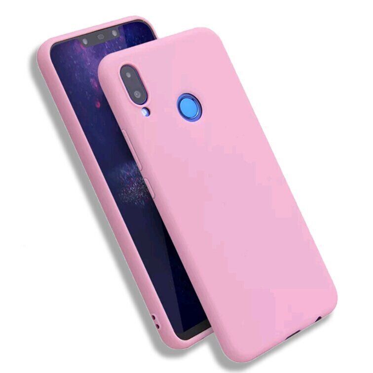 Чехол Candy Silicone для Huawei Honor 8X Max - Розовый фото 1