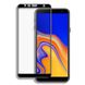 Захисне скло 2.5D на весь екран для Samsung Galaxy J4 Plus (2018) - Чорний фото 3