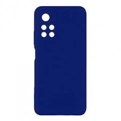 Чехол Candy Silicone для Xiaomi Redmi Note 11 5G / Poco M4 Pro 5G - Синий фото 1