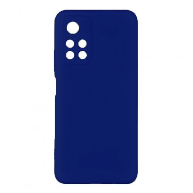 Чохол Candy Silicone для Xiaomi Redmi Note 11 5G / Poco M4 Pro 5G - Синій фото 1