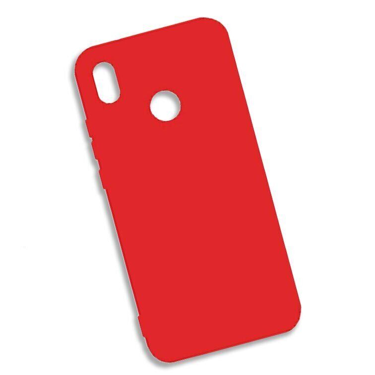 Чехол Candy Silicone для Huawei P20 lite - Красный фото 1