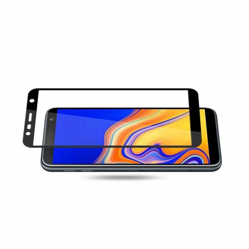 Защитное стекло 2.5D на весь экран для Samsung Galaxy J6 Plus (2018) - Черный фото 5