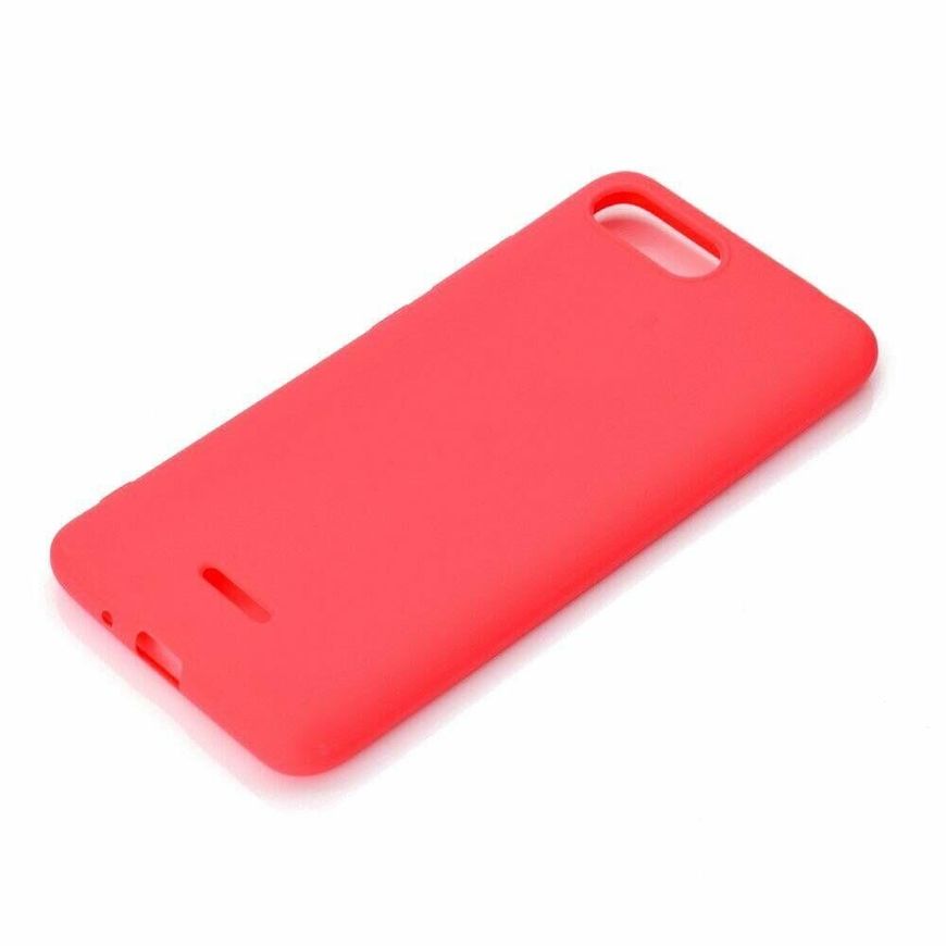 Чохол Candy Silicone для Xiaomi Redmi 6A - Червоний фото 2