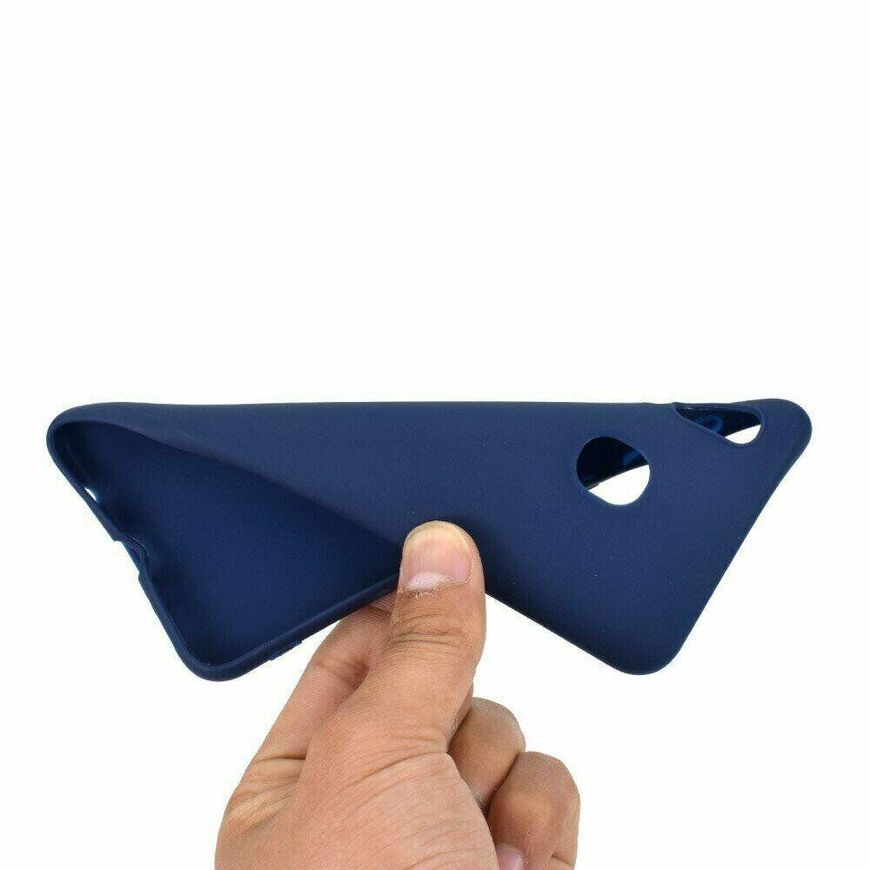 Чехол Candy Silicone для Samsung Galaxy M20 - Синий фото 5