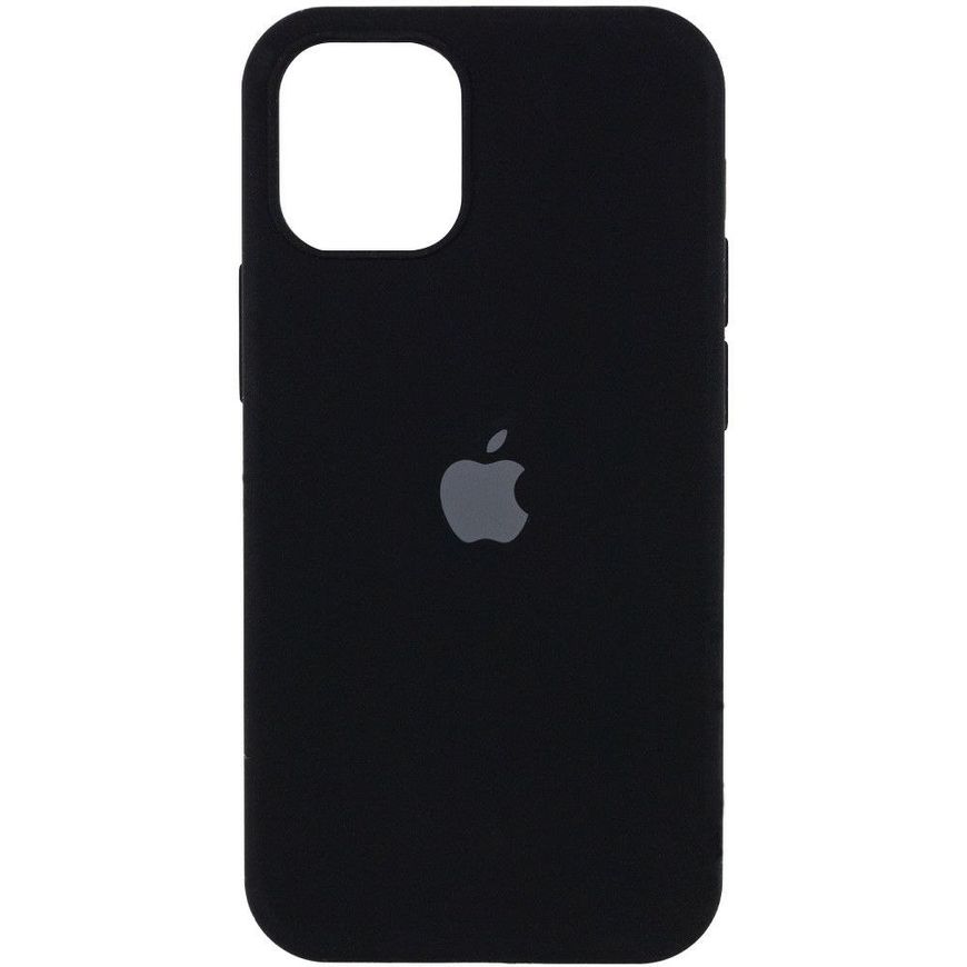 Чохол Silicone cover для iPhone 12 / 12 Pro - Чорний фото 1