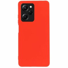 Чехол Candy Silicone для Xiaomi Redmi Note 12 5G цвет Красный