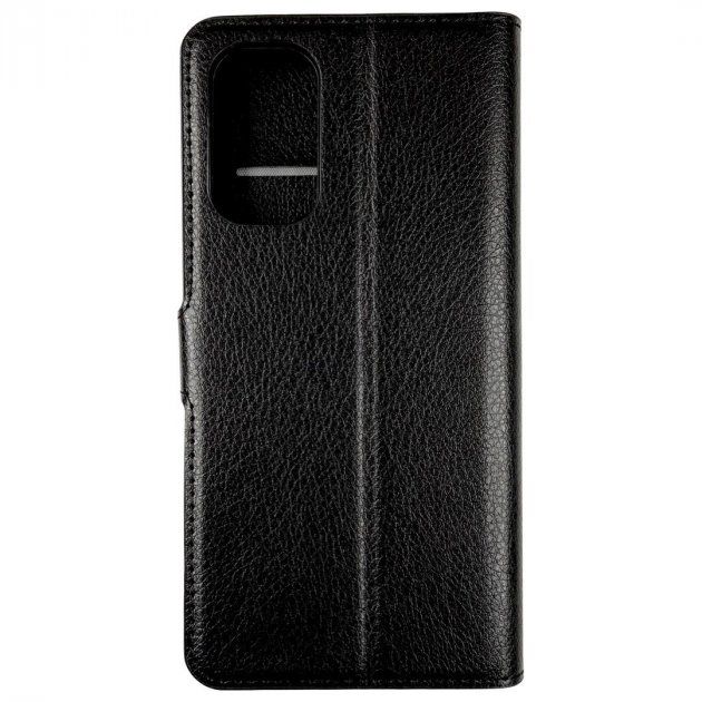 Чохол книжка з кишенями для карт на Samsung Galaxy M52 - Чорний фото 6