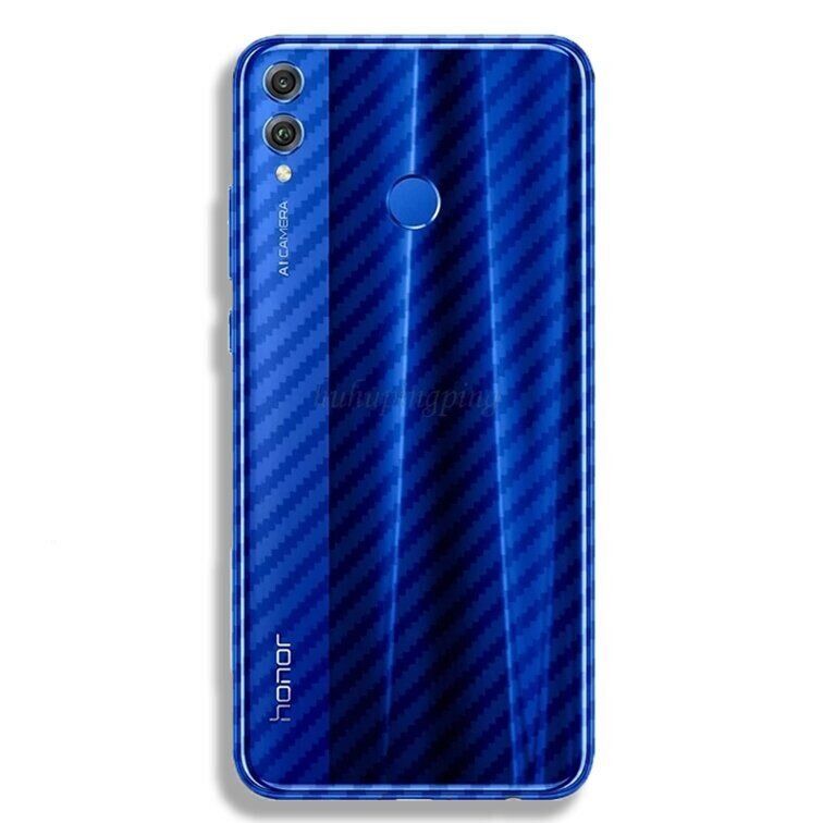 Карбонова плівка на корпус для Huawei Honor 8X - Прозорий фото 2