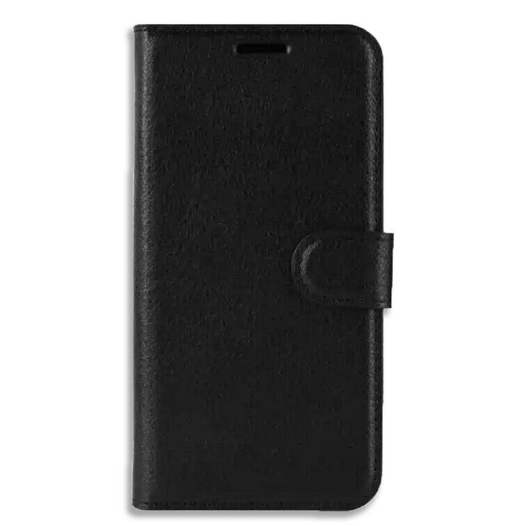Чехол-Книжка с карманами для карт на Xiaomi Redmi 9 - Черный фото 6