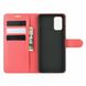 Чехол-Книжка с карманами для карт на Samsung Galaxy A03s цвет Красный