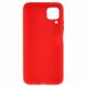 Чехол Candy Silicone для Samsung Galaxy A22 цвет Красный