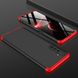 Чехол GKK 360 градусов для Realme 6 Pro - Черно-Красный фото 2