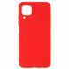 Чохол Candy Silicone для Samsung Galaxy A22 колір Червоний