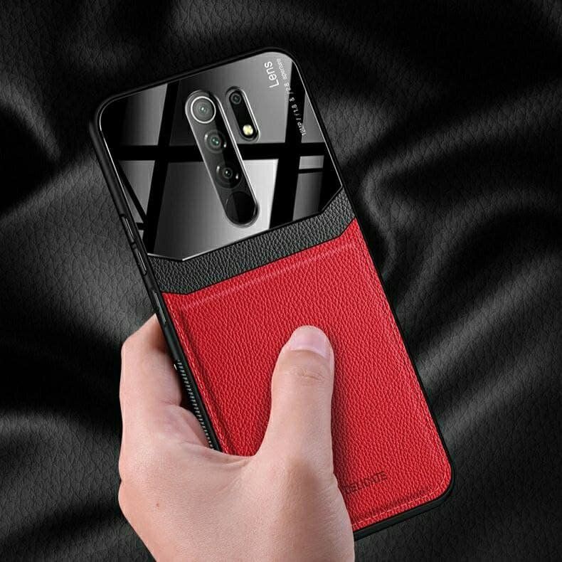 Чехол бампер DELICATE для Xiaomi Redmi 9 - Красный фото 3