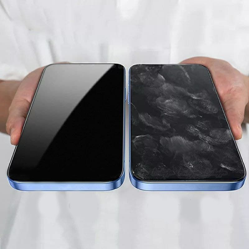 Матовое защитное стекло 2.5D для iPhone 12 Pro Max - Черный фото 6