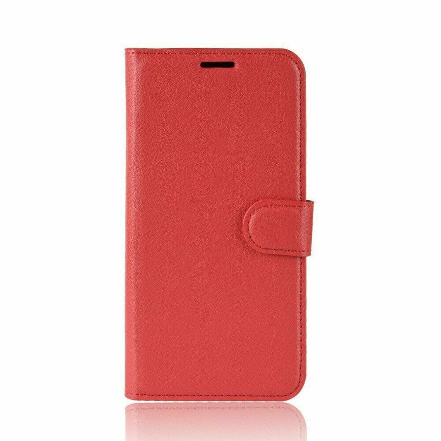 Чехол-Книжка с карманами для карт на Samsung Galaxy A03s - Красный фото 6