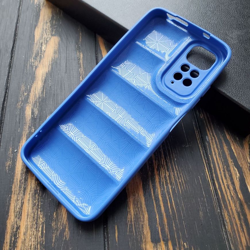 Чехол силиконовый Down Jacket для Xiaomi Redmi Note 11 4G / 11s - Синий фото 2