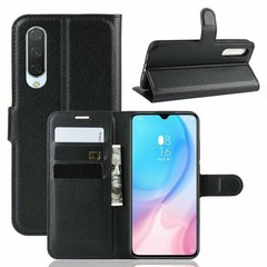 Чехол-Книжка с карманами для карт на Xiaomi Mi9 lite - Черный фото 1