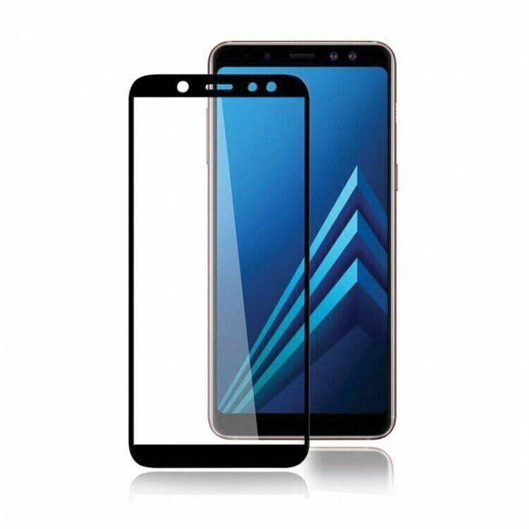 Захисне скло 2.5D на весь екран для Samsung Galaxy A6 (2018) - Чорний фото 1
