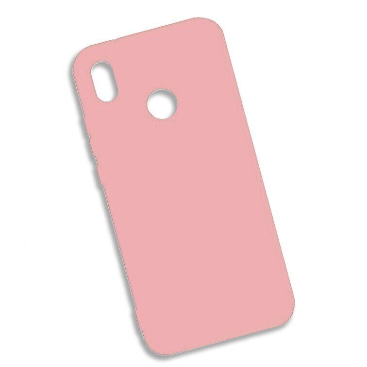 Чехол Candy Silicone для Huawei P20 lite - Розовый фото 1