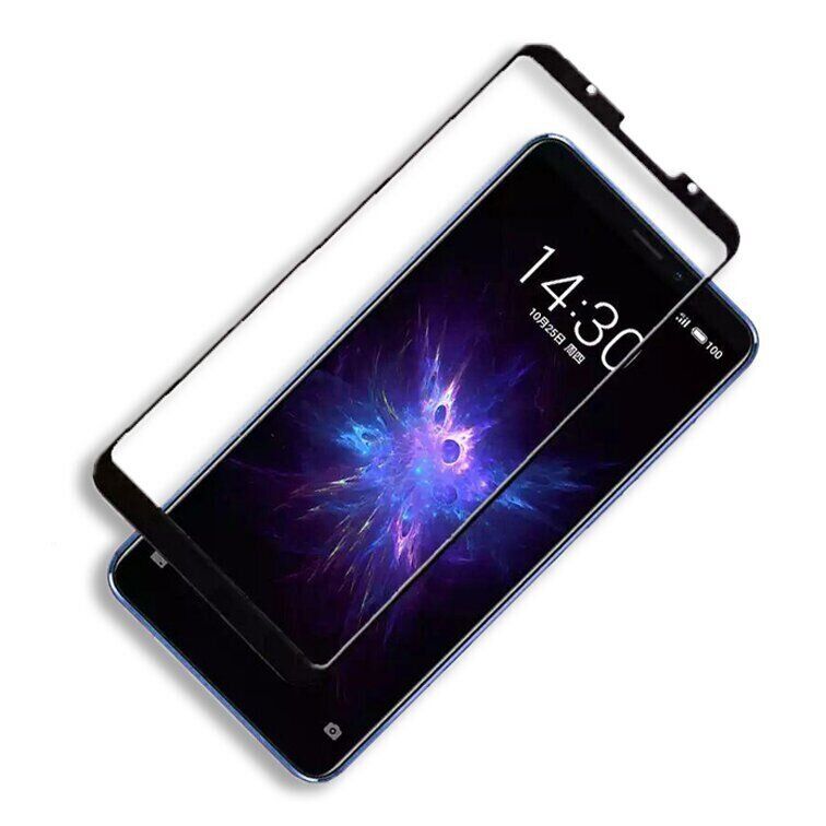 Захисне скло 2.5D на весь екран для Meizu Note 8 - Чорний фото 3