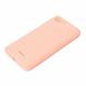 Чехол Candy Silicone для Xiaomi Redmi 6A - Розовый фото 2