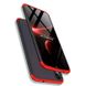 Чехол GKK 360 градусов для Xiaomi Redmi Note 7 - Черно-Красный фото 3