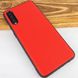 Кожаная накладка Epic Vivi для Samsung Galaxy A30s / A50 / A50s - Красный фото 2