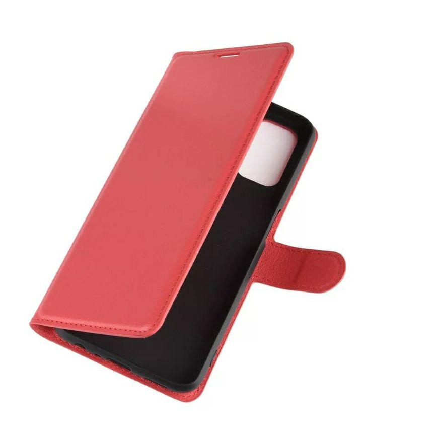 Чохол книжка з кишенями для карт на Oppo A74 - Червоний фото 5