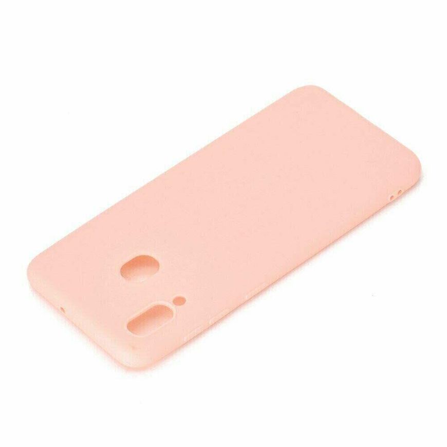 Чехол Candy Silicone для Samsung Galaxy A10s - Розовый фото 4