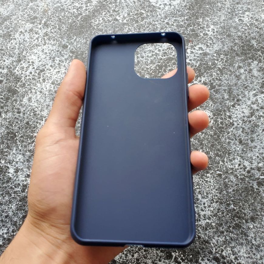 Чохол Candy Silicone для Xiaomi Mi 11 lite - Синій фото 2