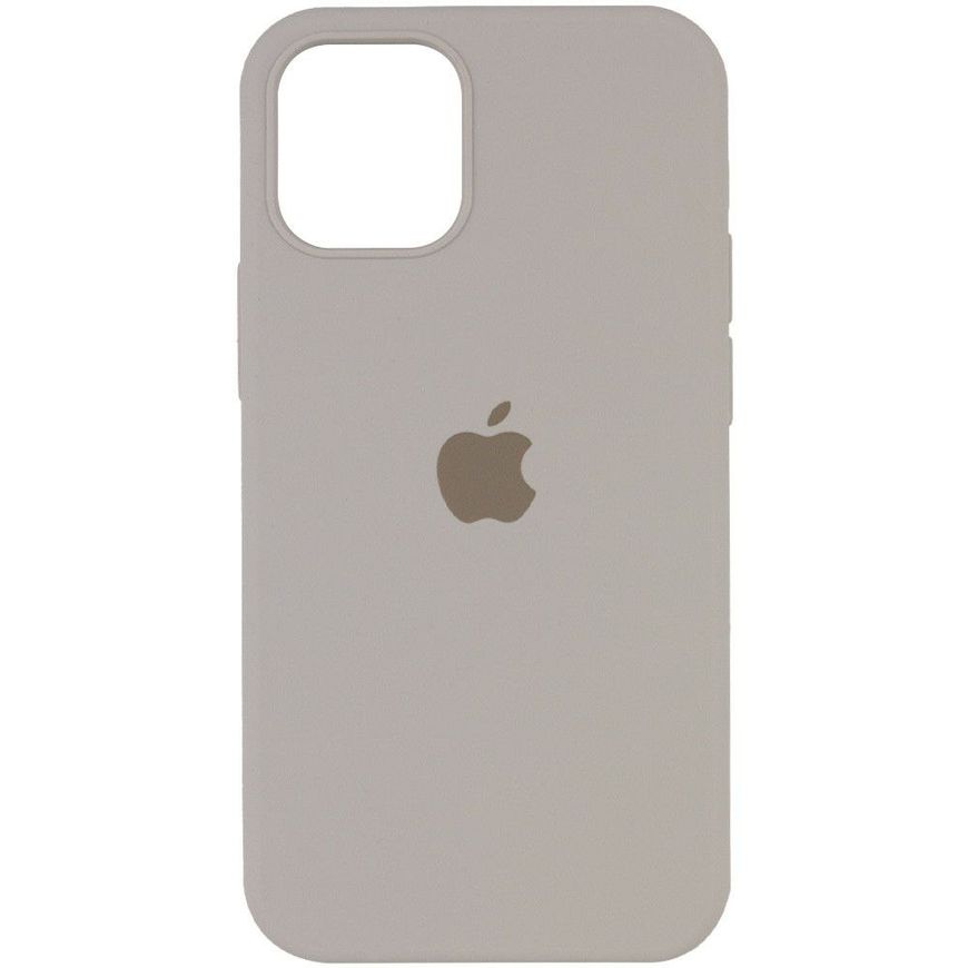 Чехол Silicone cover для iPhone 12 Pro Max - Бежевый фото 1