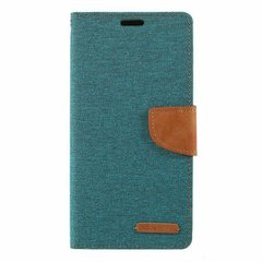 Чехол-Книжка Textile для Samsung Galaxy A20 / A30 - Зелёный фото 1