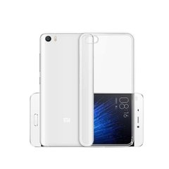 Прозрачный Силиконовый чехол TPU для Xiaomi Mi5 - Прозрачный фото 1