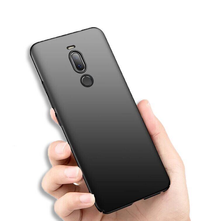 Чехол Бампер с покрытием Soft-touch для Meizu Note 8 - Черный фото 3