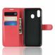 Чехол-Книжка с карманами для карт на Samsung Galaxy M20 - Красный фото 3