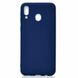 Чехол Candy Silicone для Samsung Galaxy A10s - Синий фото 2