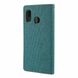 Чехол-Книжка Textile для Samsung Galaxy A20 / A30 - Зелёный фото 4
